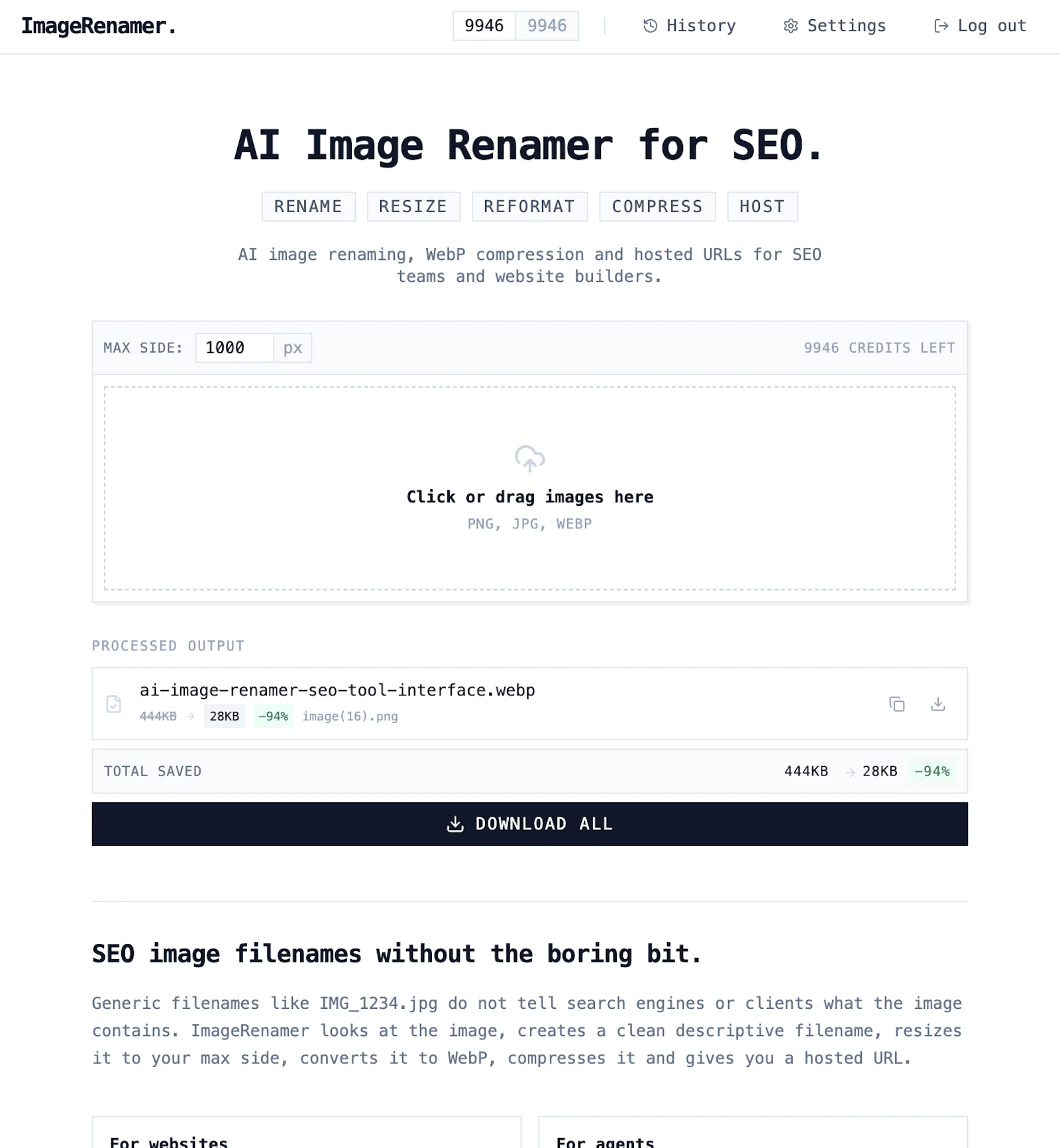 ImageRenamer screenshot 1