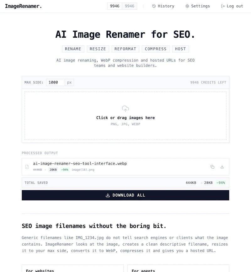 ImageRenamer screenshot 1