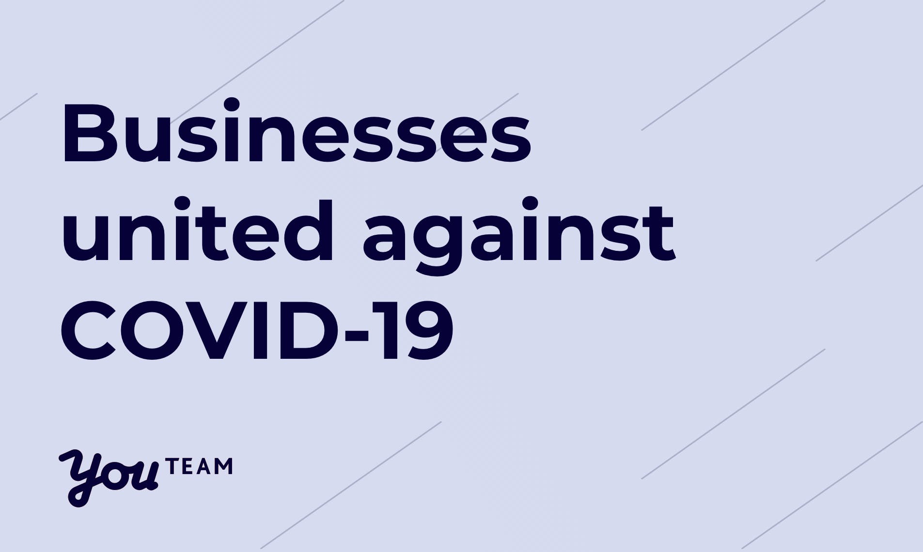Businesses united against COVID-19 media 1
