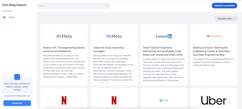 Tech Blog Search gallery image