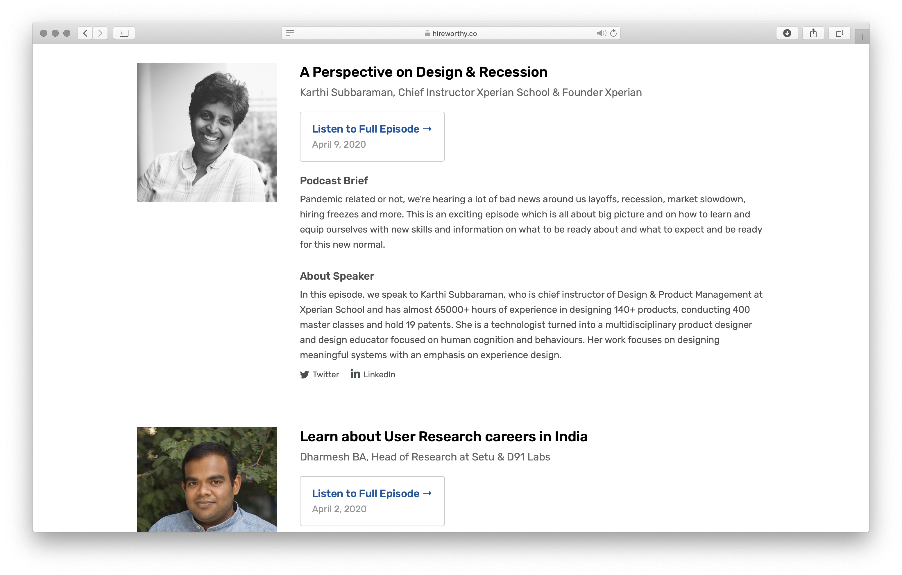 The Hireworthy Podcast gallery image