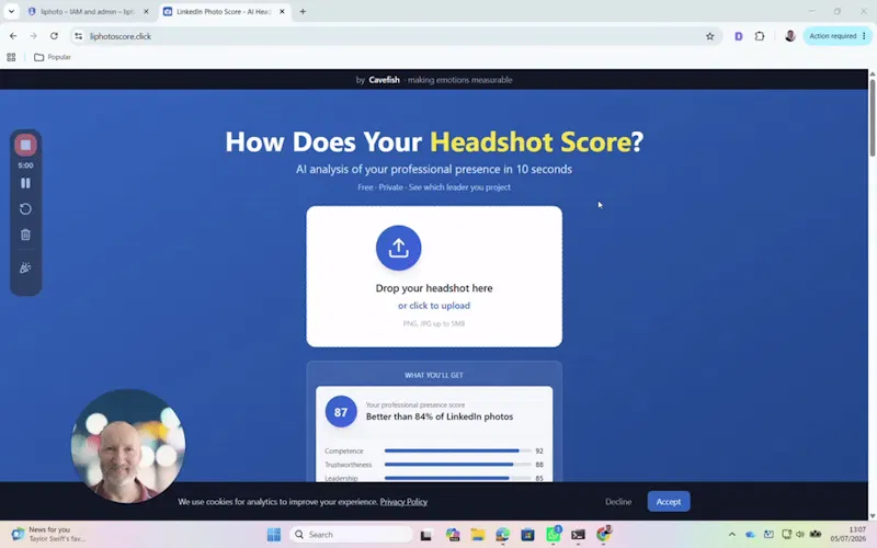Headshot Photo Score by Cavefish screenshot 1 (video preview)