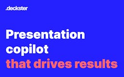 Deckster - Copilot for Presentations media 1