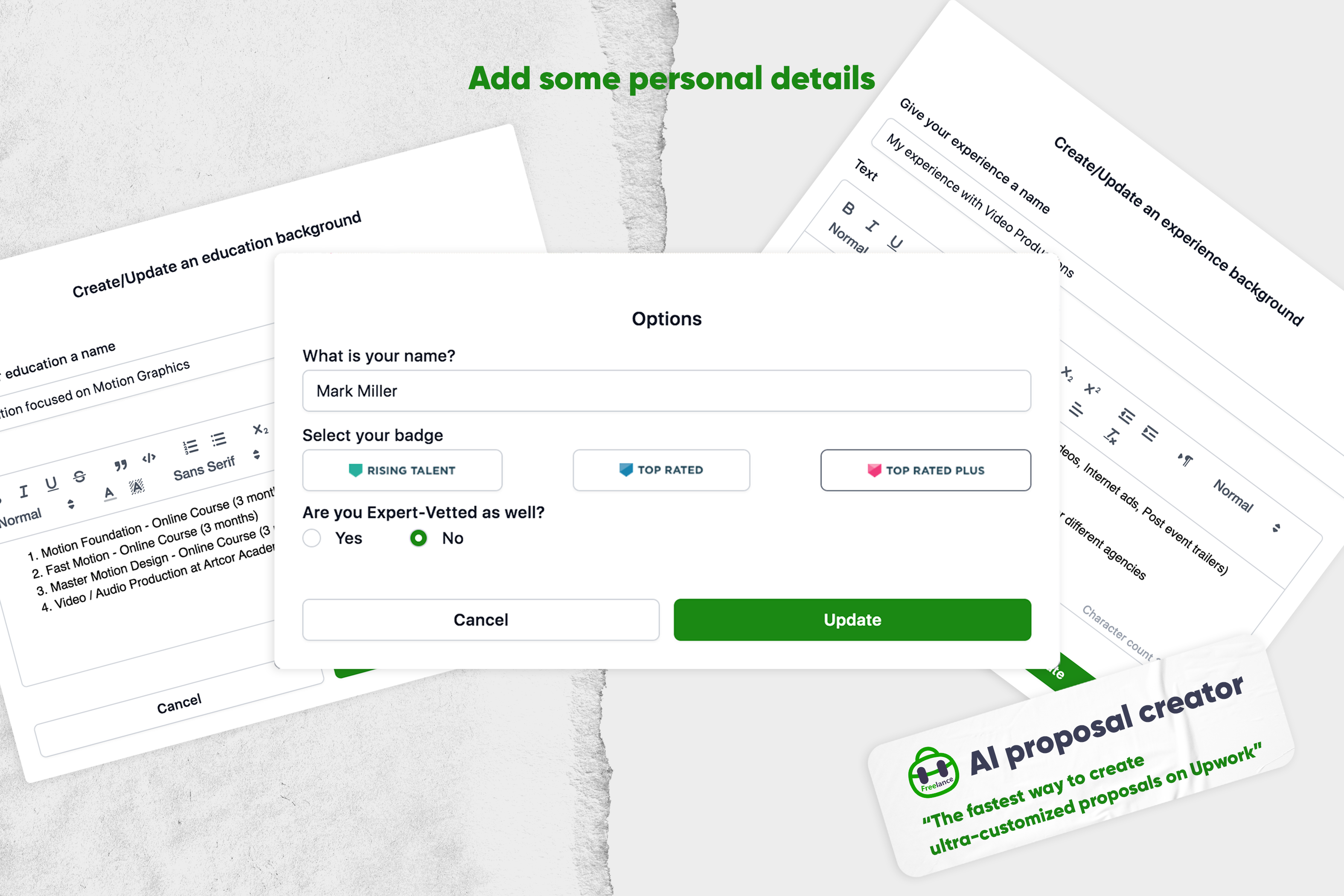 Media Cadangan penjana untuk pengguna upwork - Freelancers menggunakannya untuk memenangi pekerjaan dengan cadangan 1 klik 8