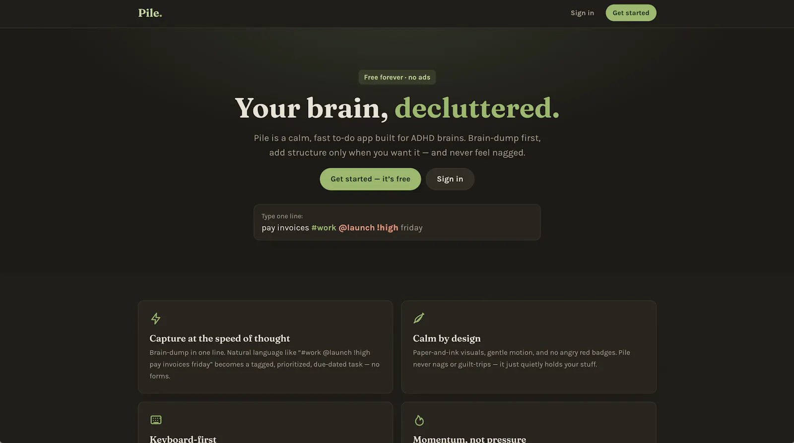 Pile screenshot 3