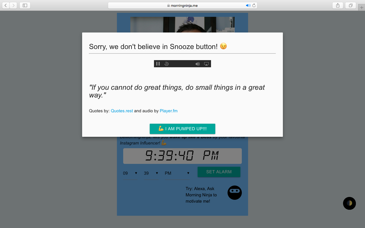 Morning Ninja gallery image