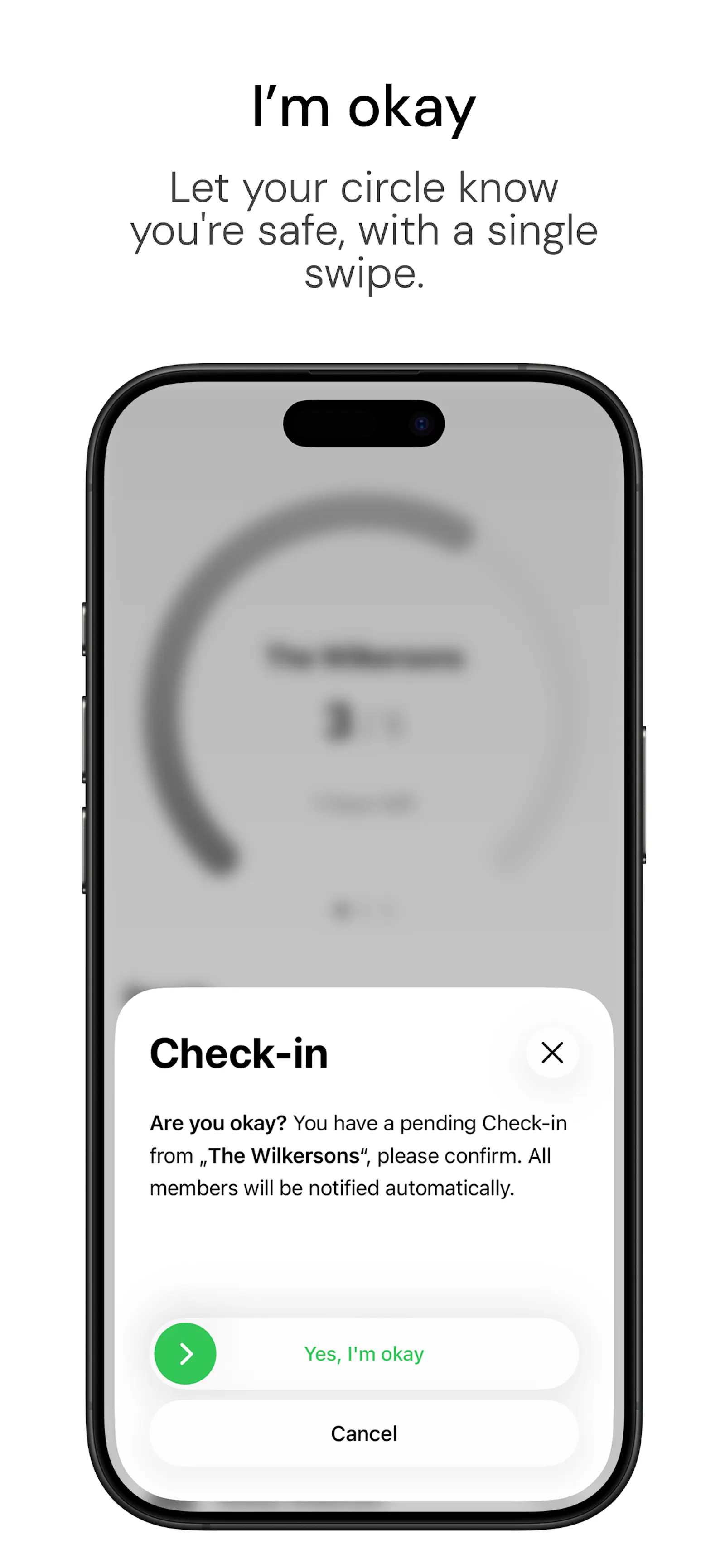 Safety Check-In: Hayo screenshot 3