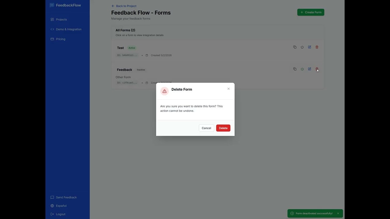 FeedbackFlow gallery image