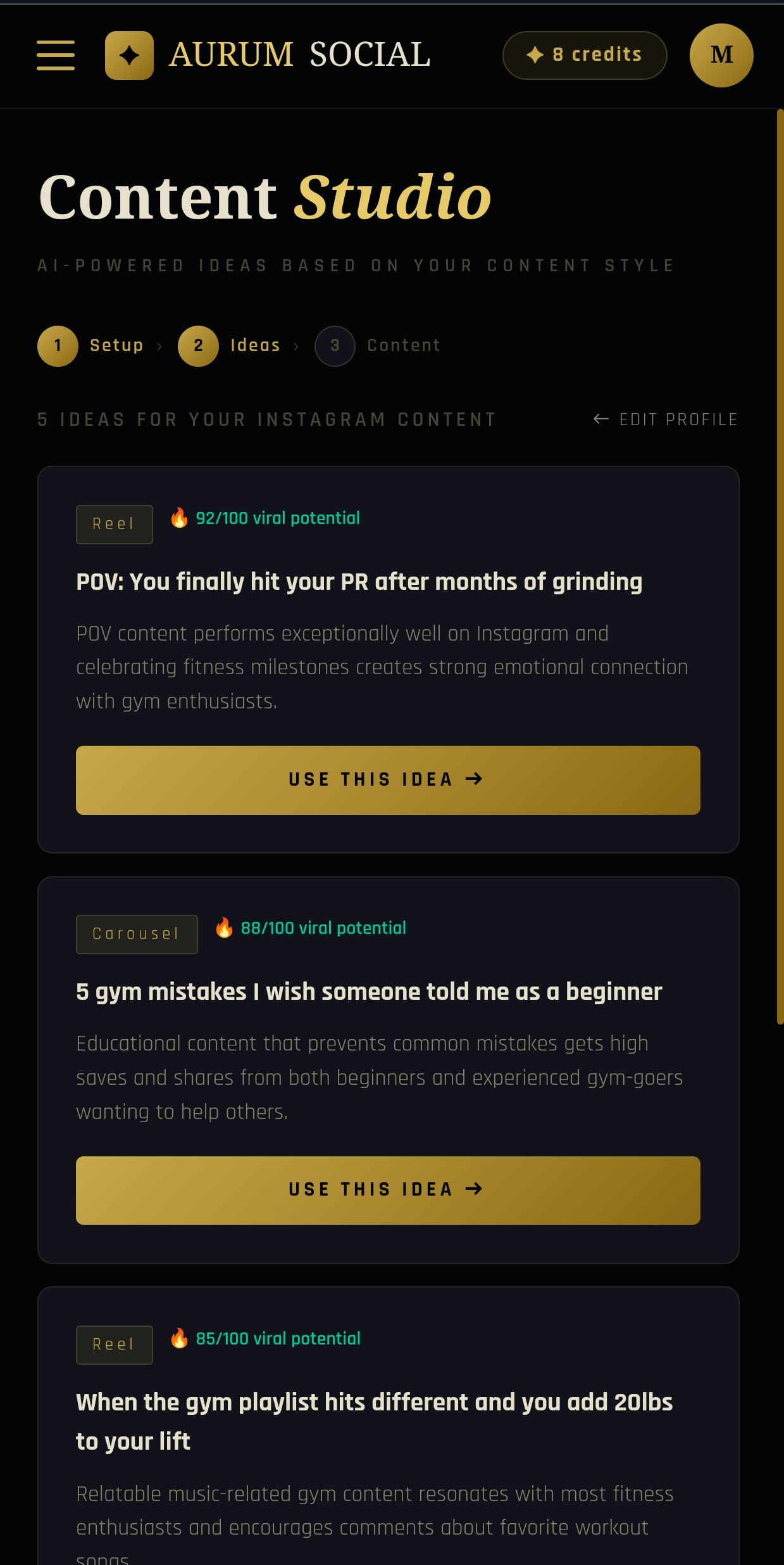 Aurum Social gallery image