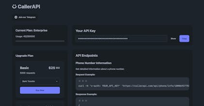 CallerAPI gallery image