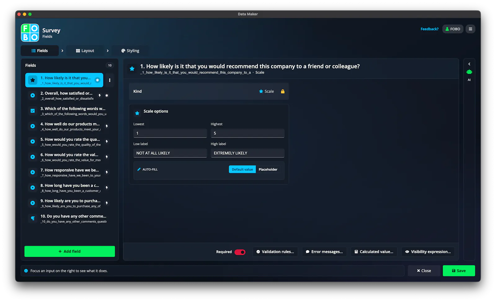 Data Maker screenshot 33