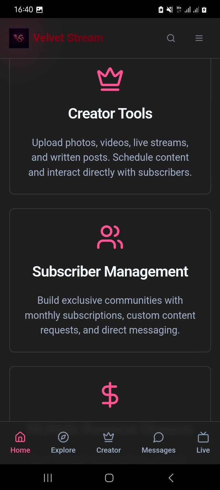 Velvet Stream gallery image