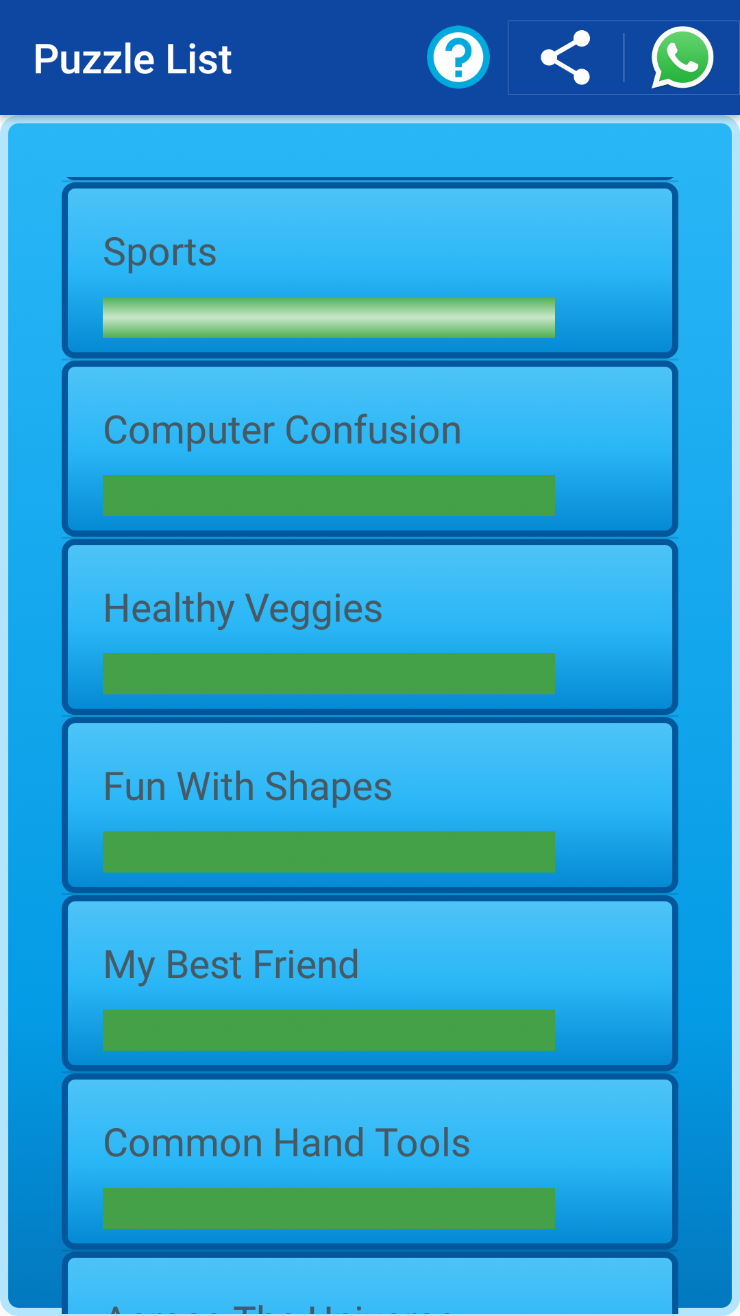 Kids Picture crossword gallery image