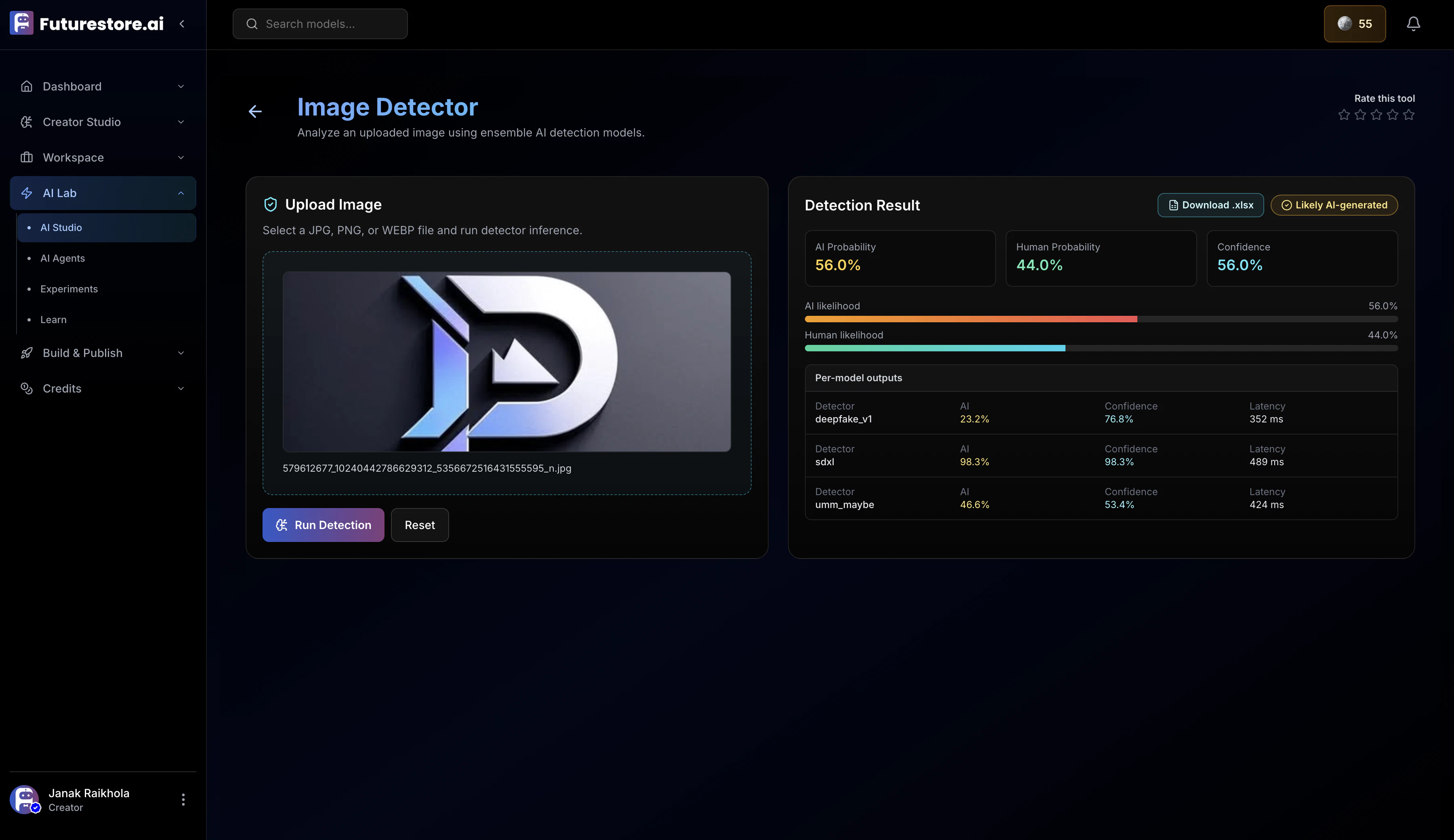 FutureStoreAI (FSAI) screenshot 2