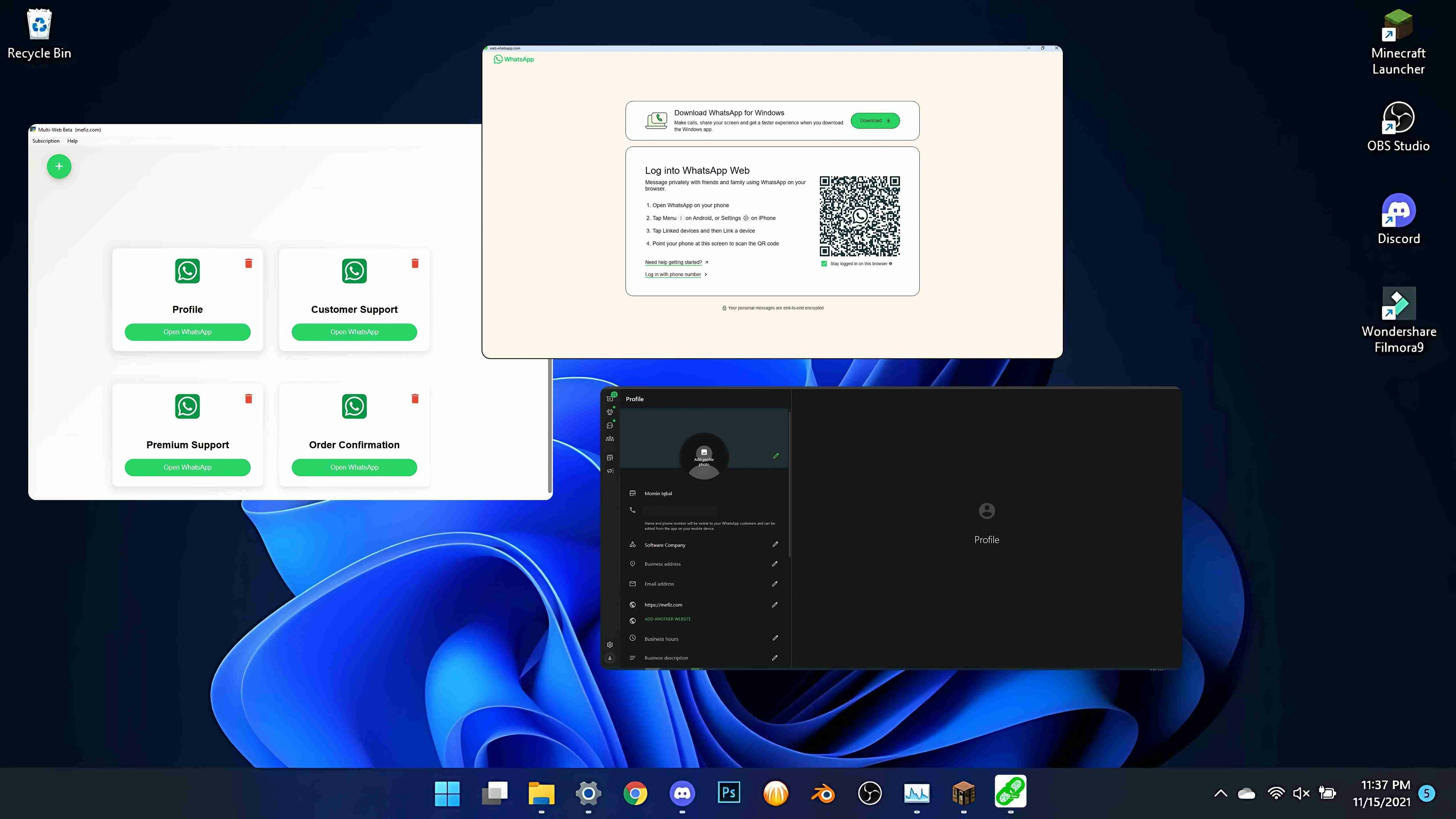 SingleSpace - Multiple whatsapp accounts on one computer media 1