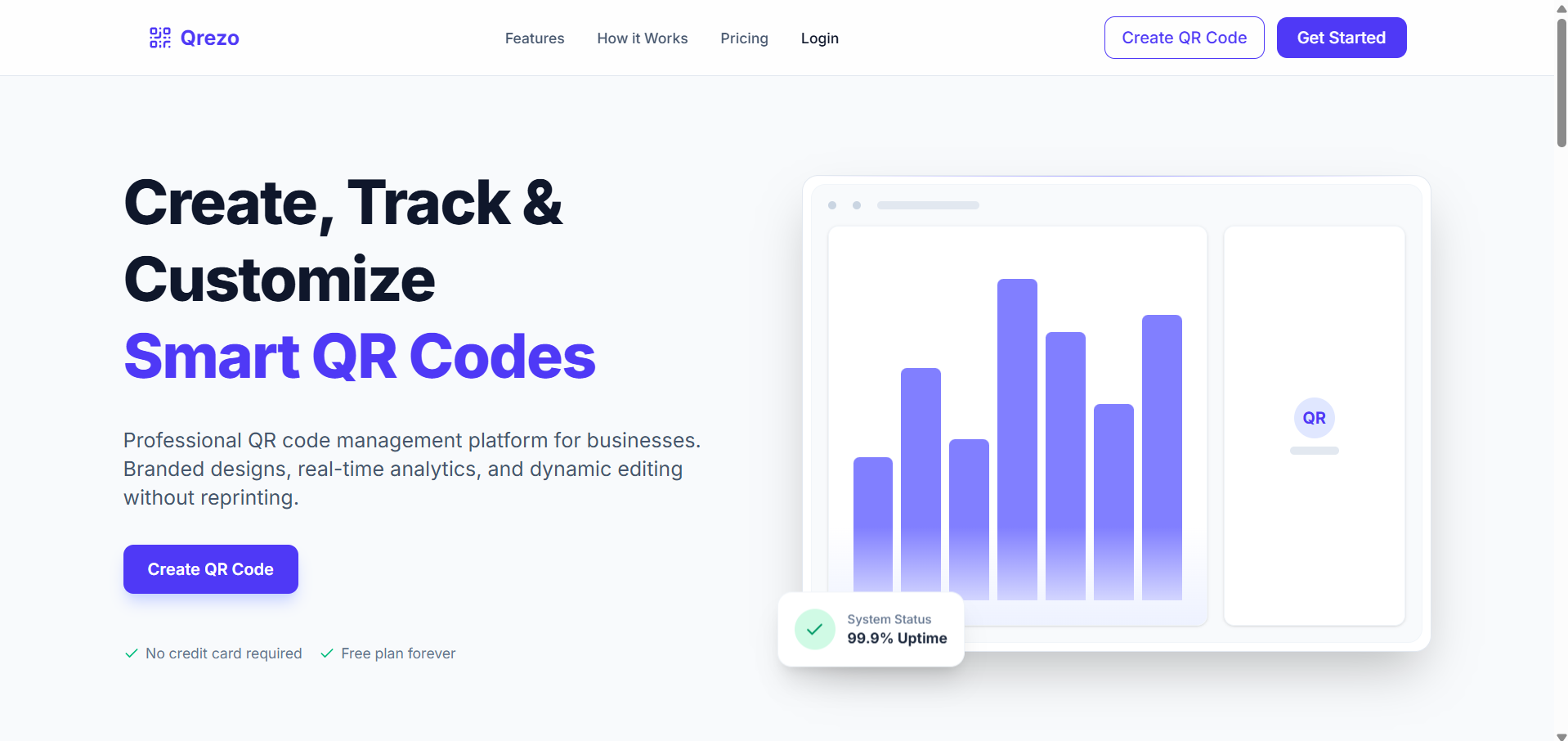 Qrezo - Smart QR Code Generator SaaS gallery image