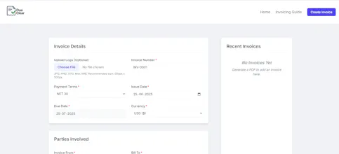 DueClear gallery image