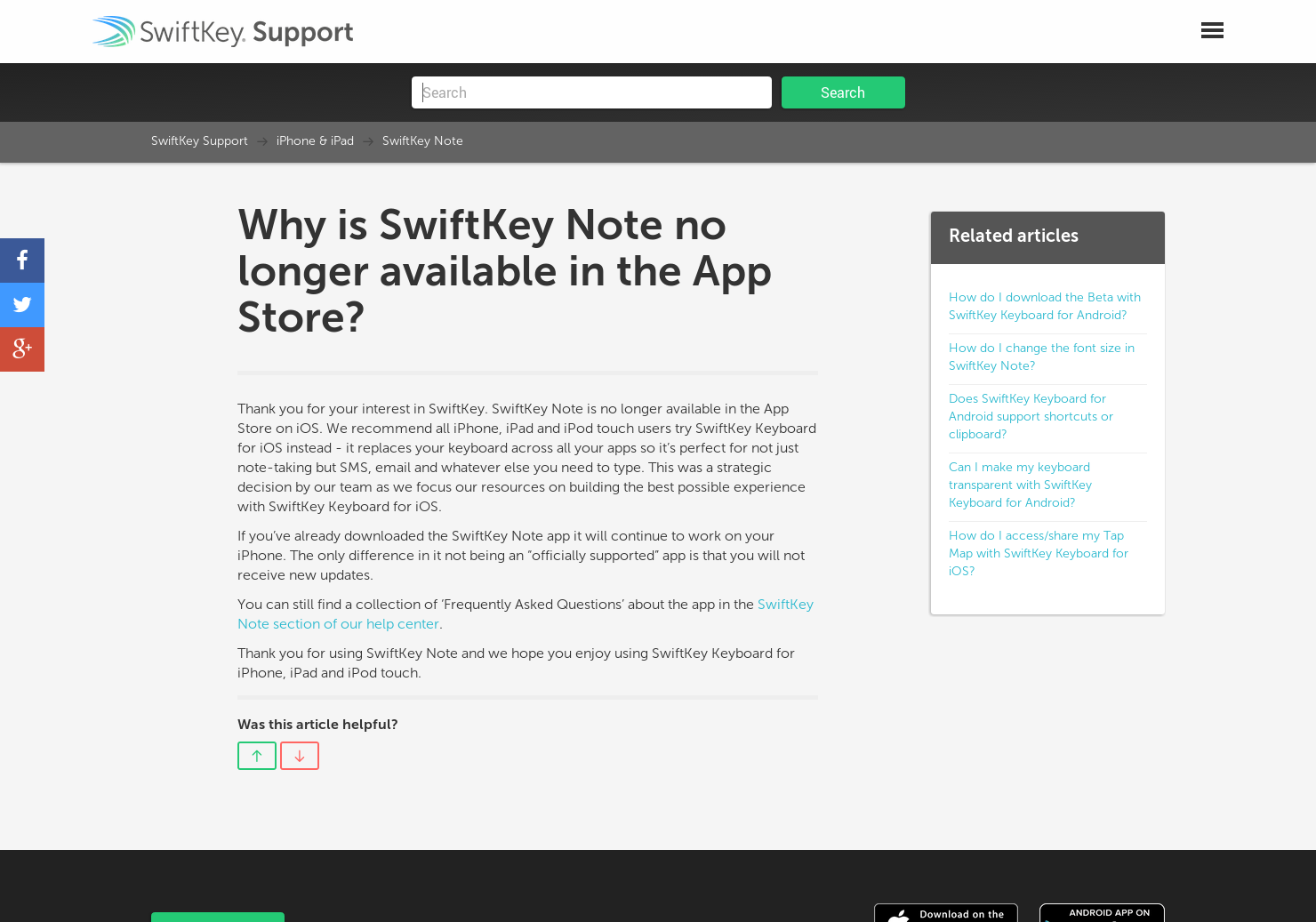 SwiftKey Note