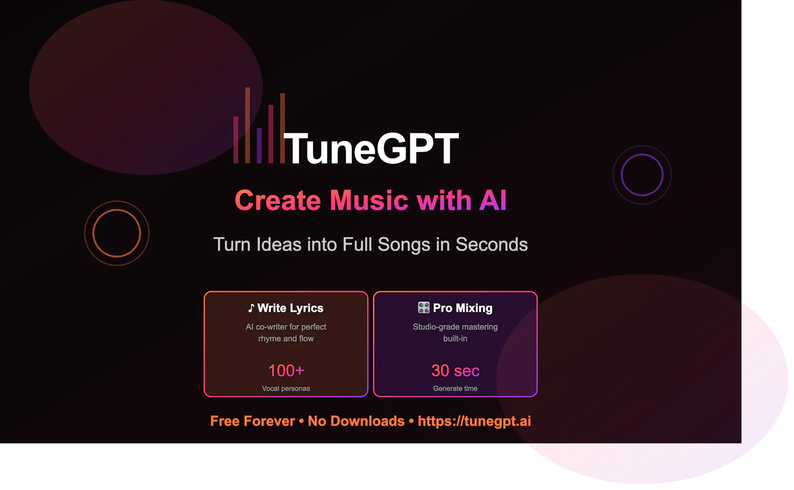 tunegpt.ai - AI music Generator screenshot 1