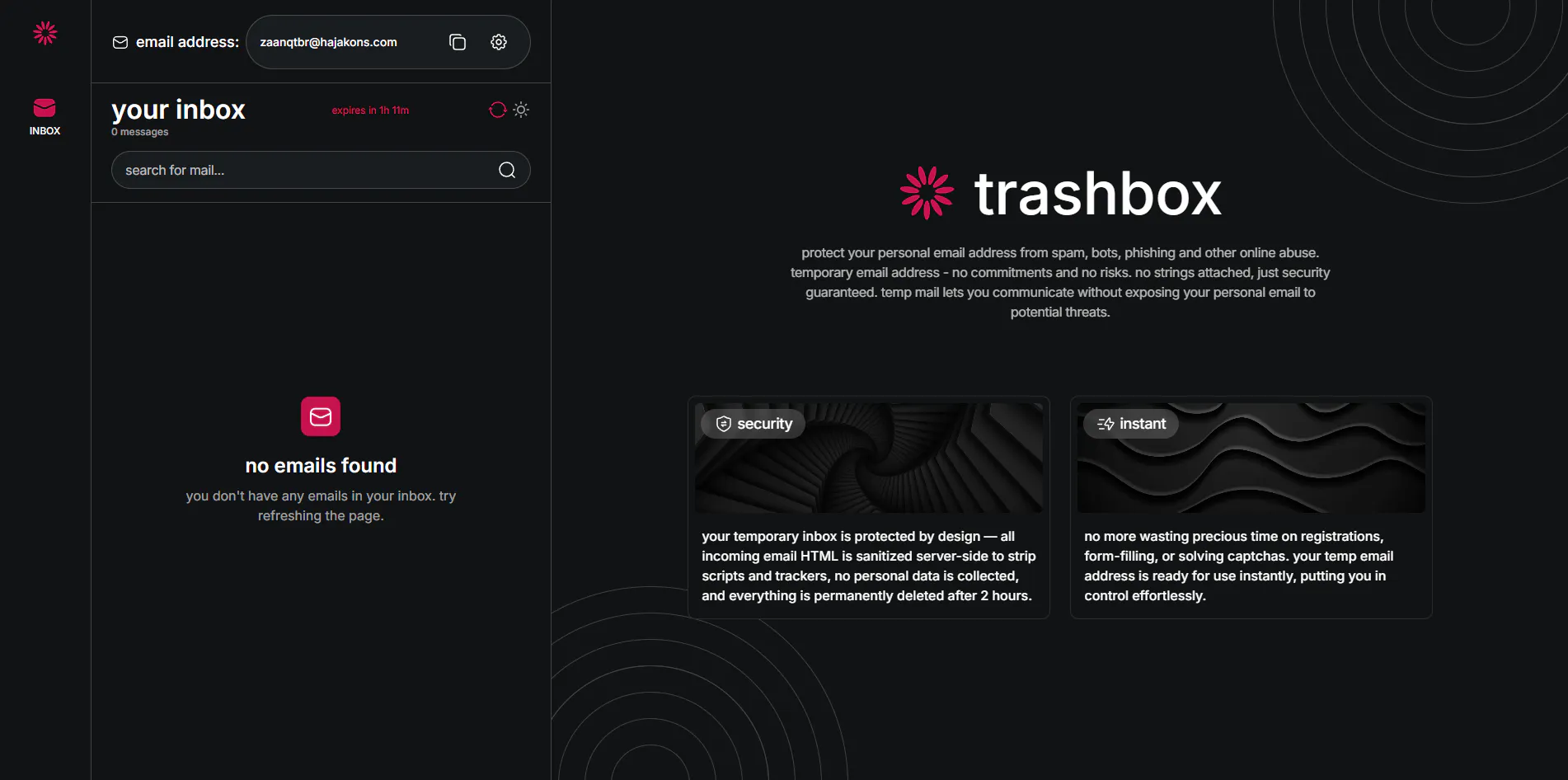 Trashbox product banner