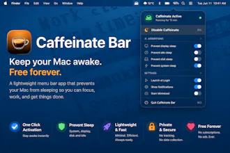Caffeinate Bar — Keep your Mac awake gallery image