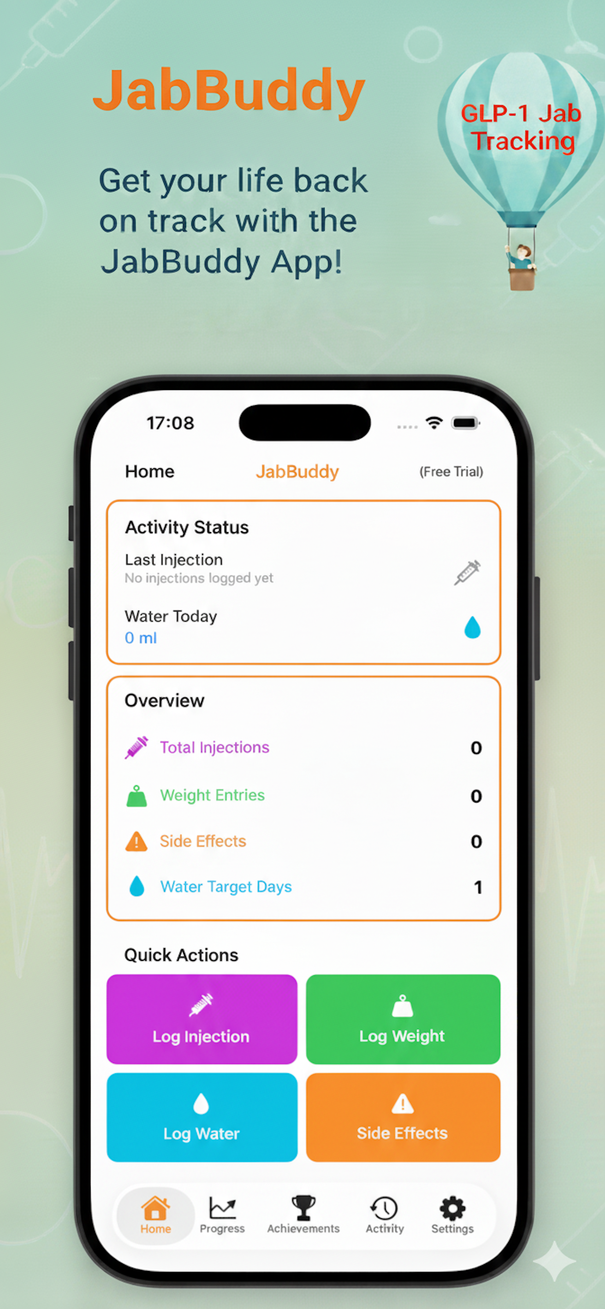 JabBuddy GLP-1 Shot Jab Tracker gallery image