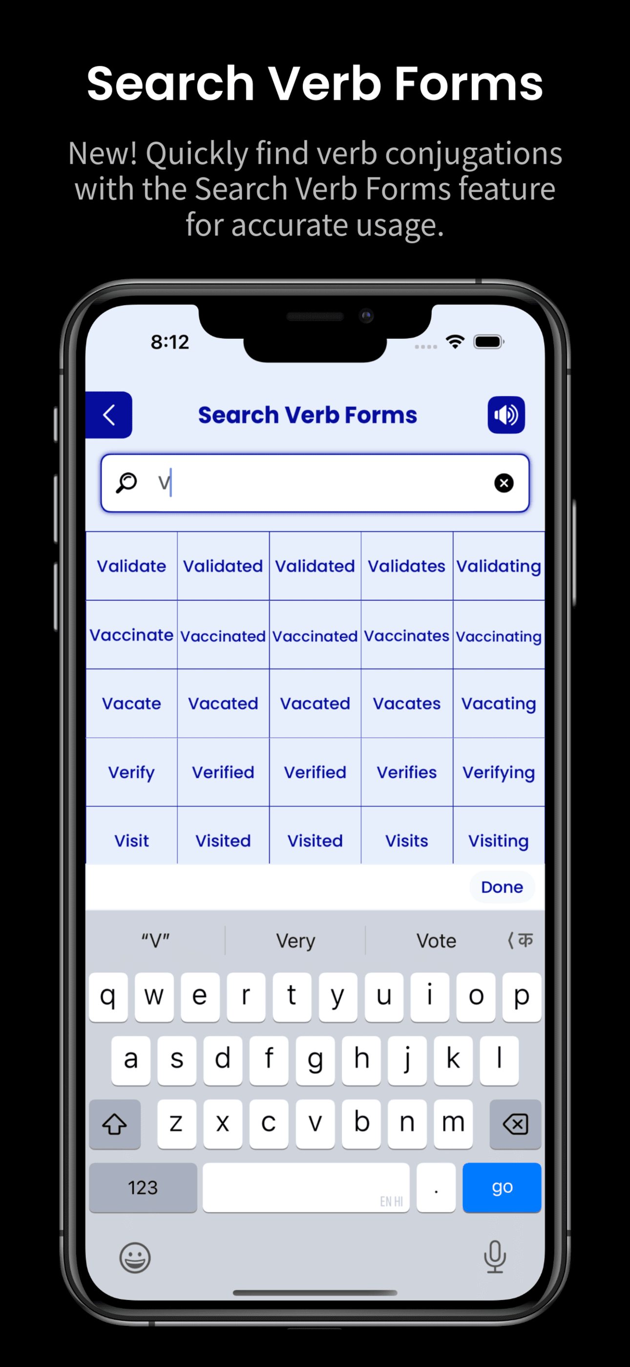 Verb Forms - English gallery image