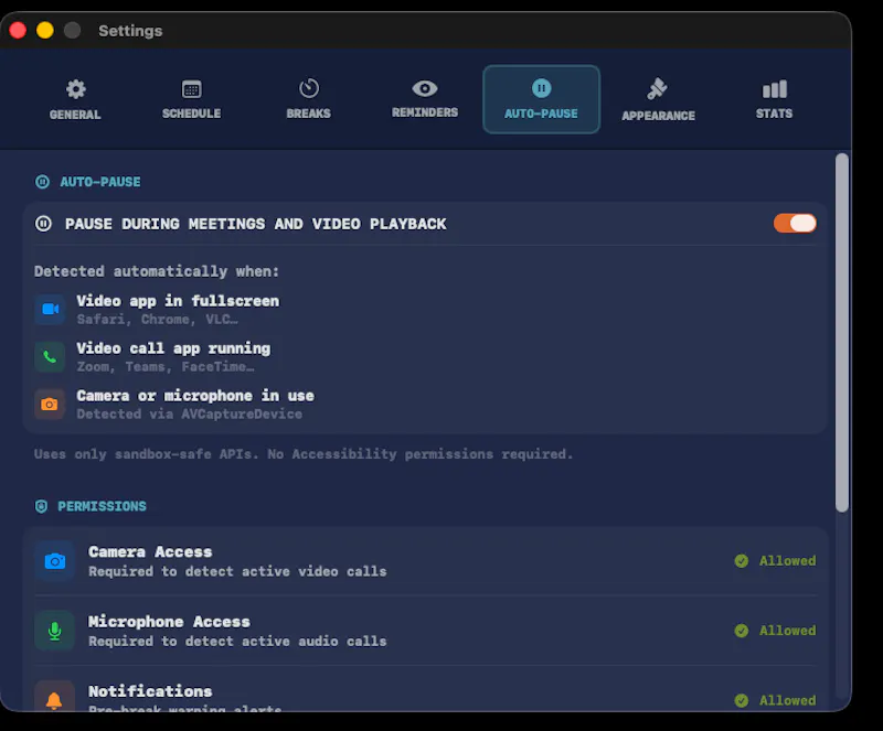 BlinkAway: Micro Breaks screenshot 7