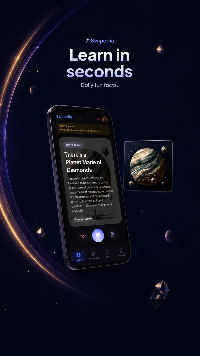Swipedia - Daily Fun Facts gallery image