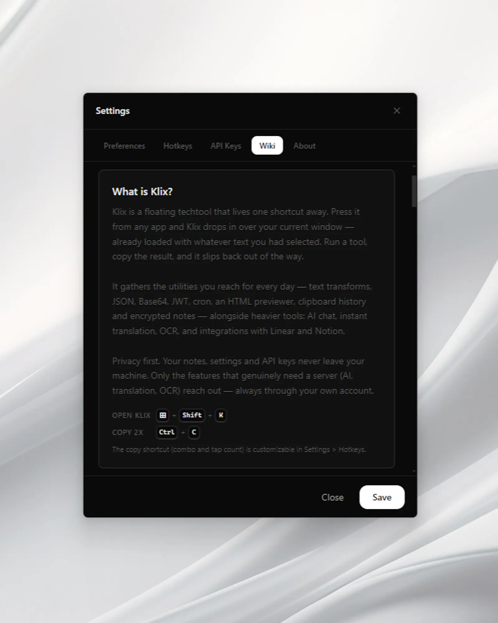 Klix: Tech Tool screenshot 7