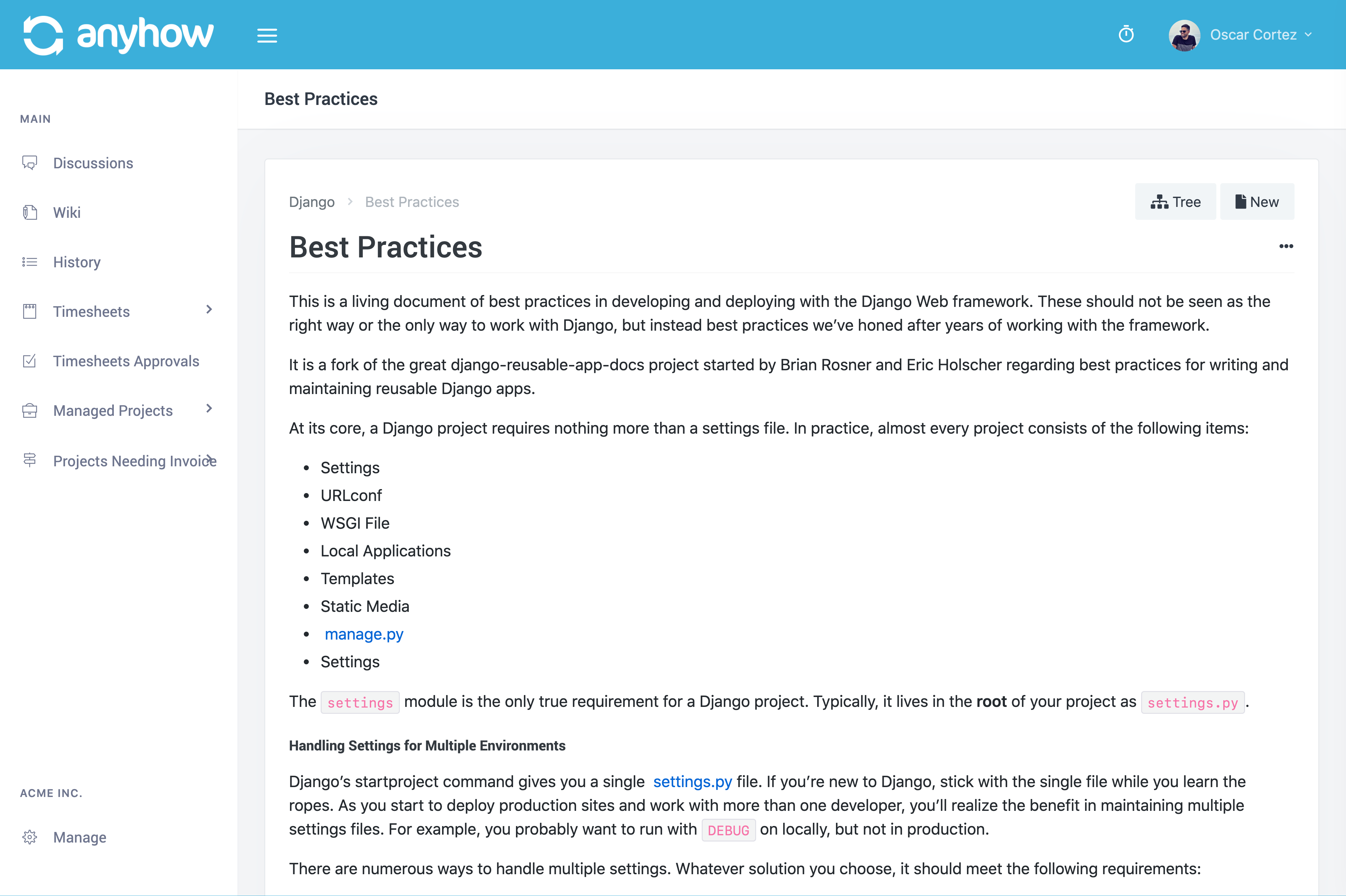 AnyHow - Consultancy Management Software gallery image