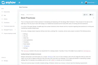 AnyHow - Consultancy Management Software gallery image