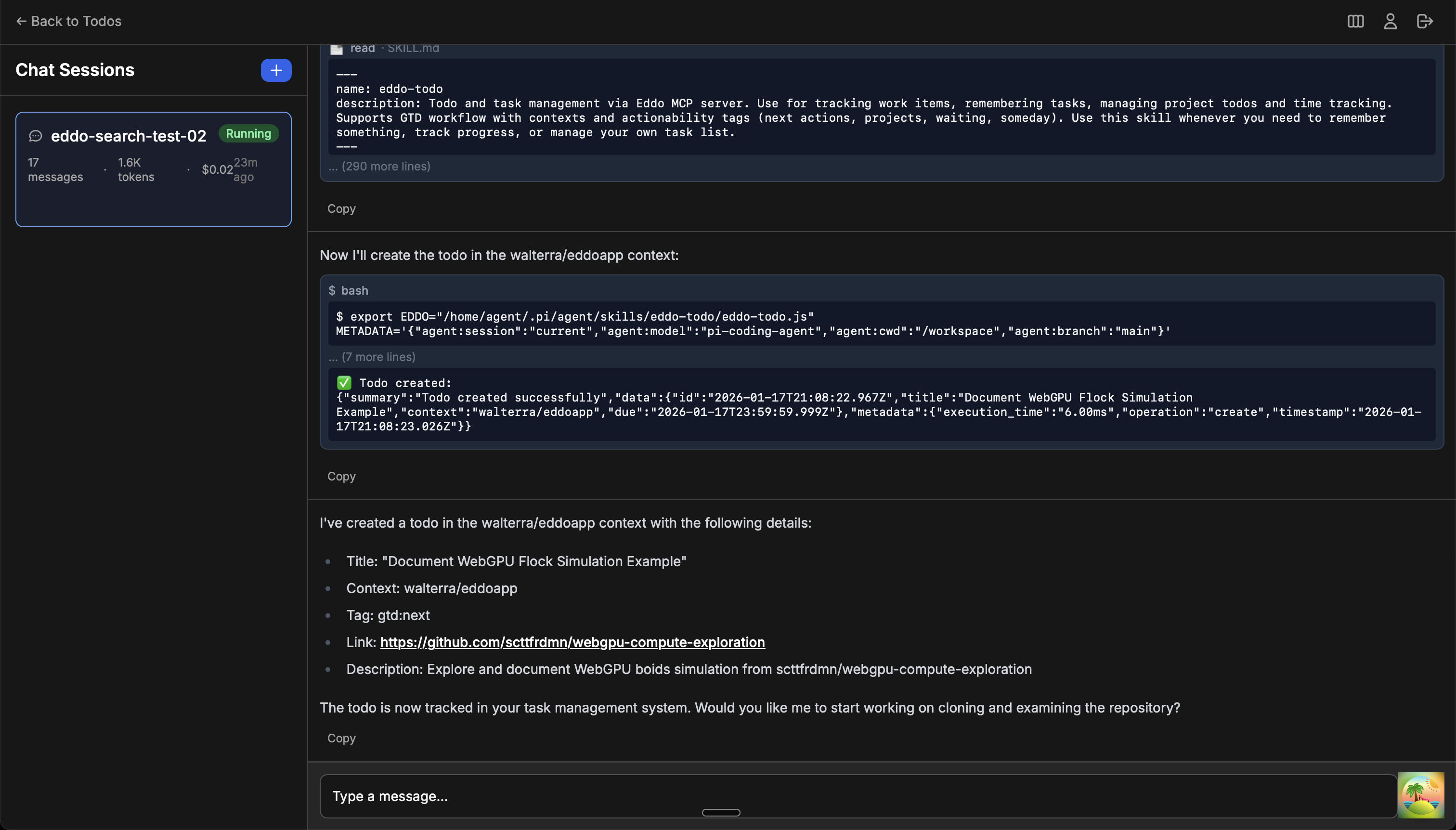 eddo - Screenshot 2 showing product features and functionality