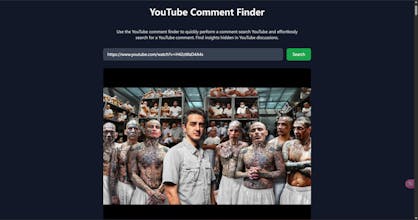 YouTube Comment Finder gallery image