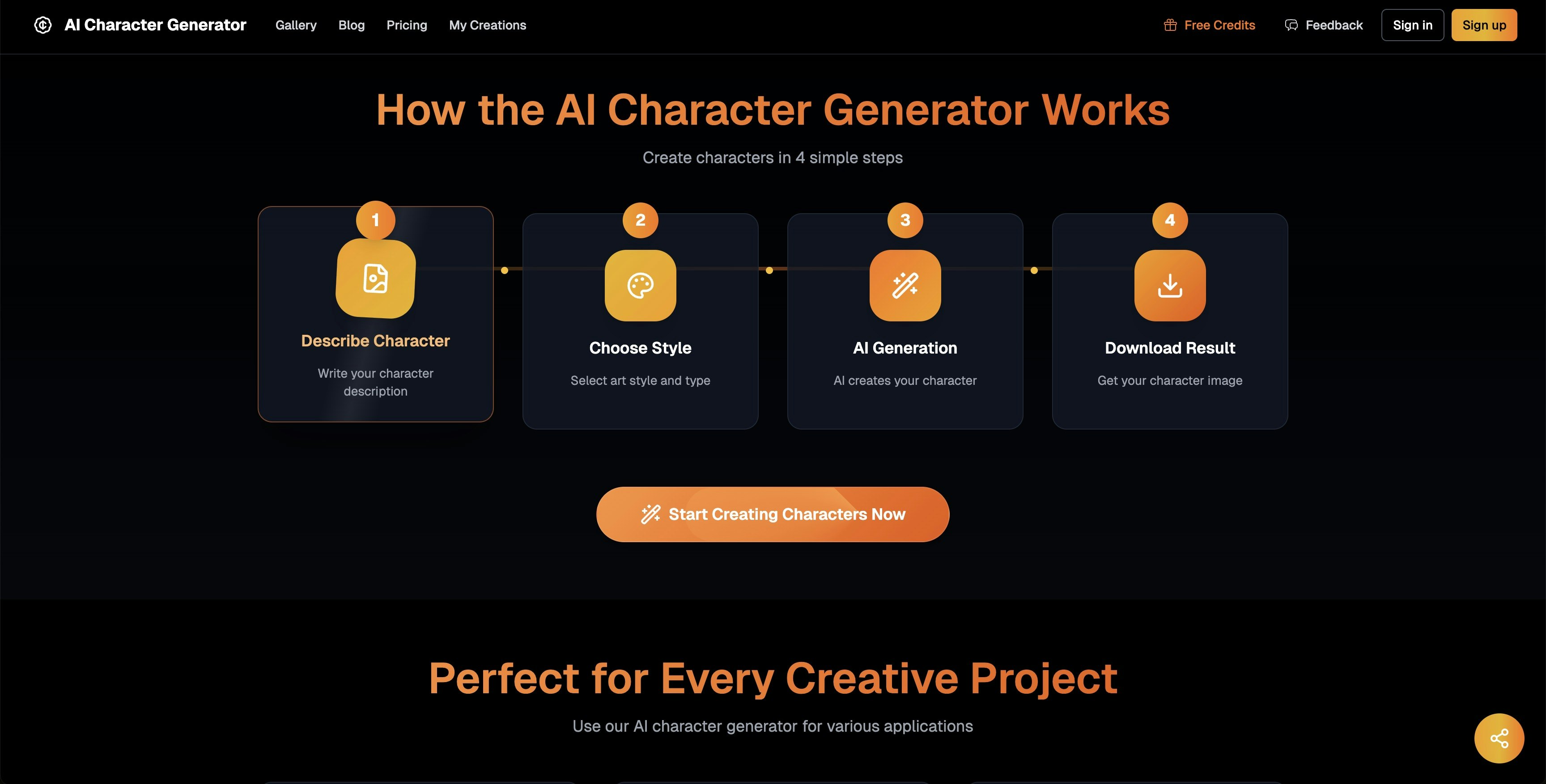 AI Character Generator gallery image