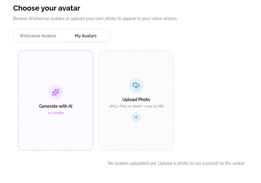Wishverse - Personalised AI Video Wishes gallery image