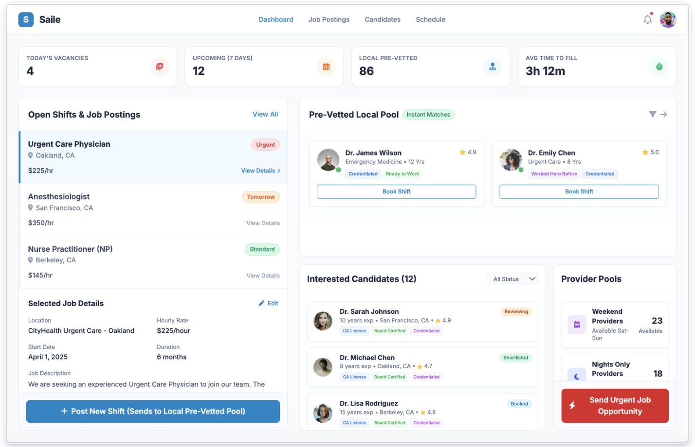 Saile - Healthcare gigs on demand gallery image