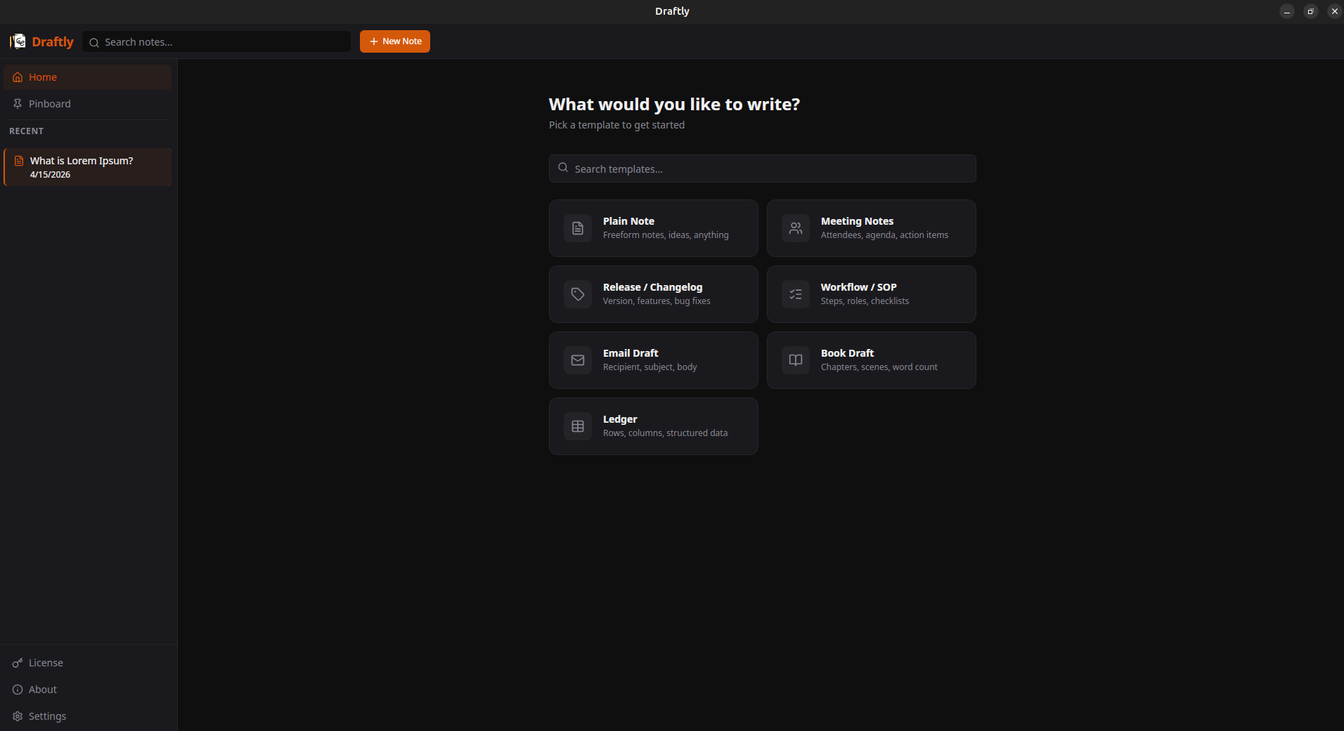Draftly gallery image
