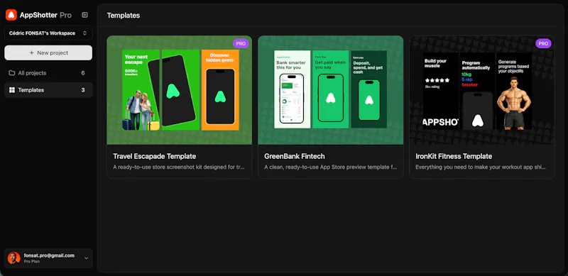 AppShotter | AI Store Screenshots screenshot 6