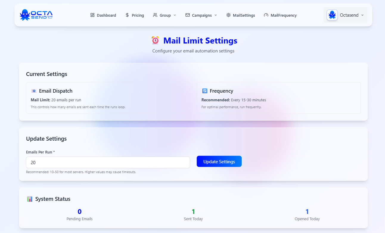 Media Octasend - Tiếp thị qua email được thực hiện dễ dàng - Tiếp thị email thông minh.Tăng trưởng kinh doanh thực sự 5