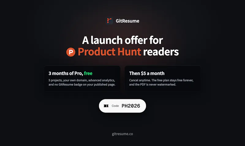 GitResume: Resume as Code screenshot 7