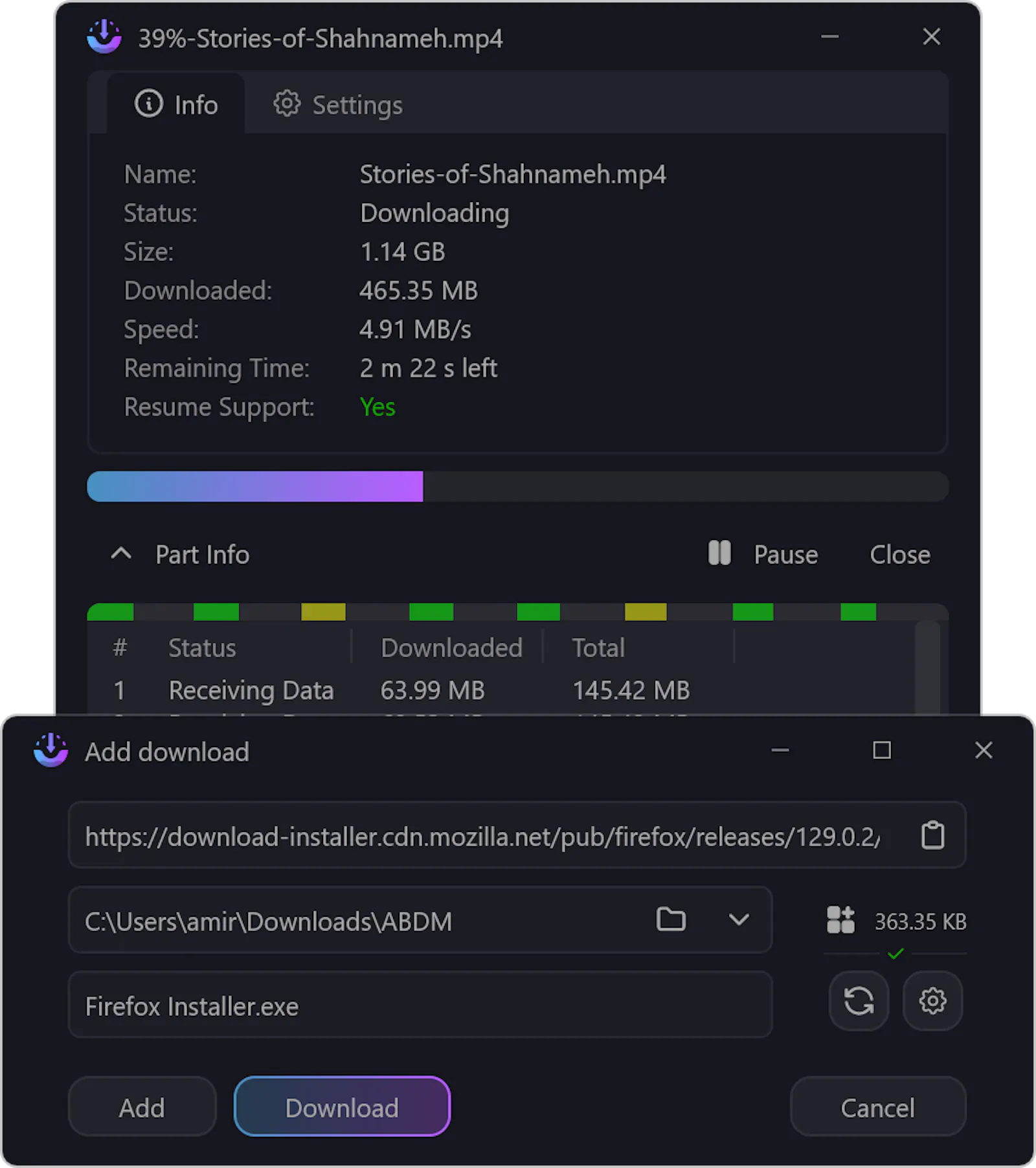 AB Download Manager screenshot 3