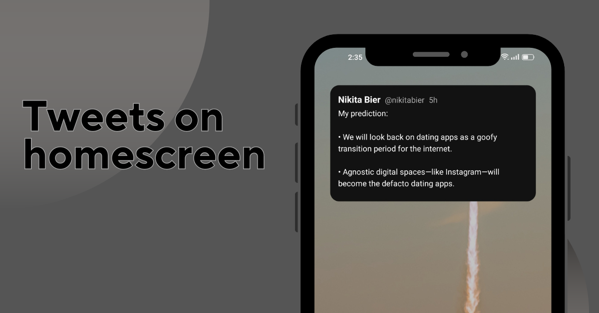 X widget para twitter media 2