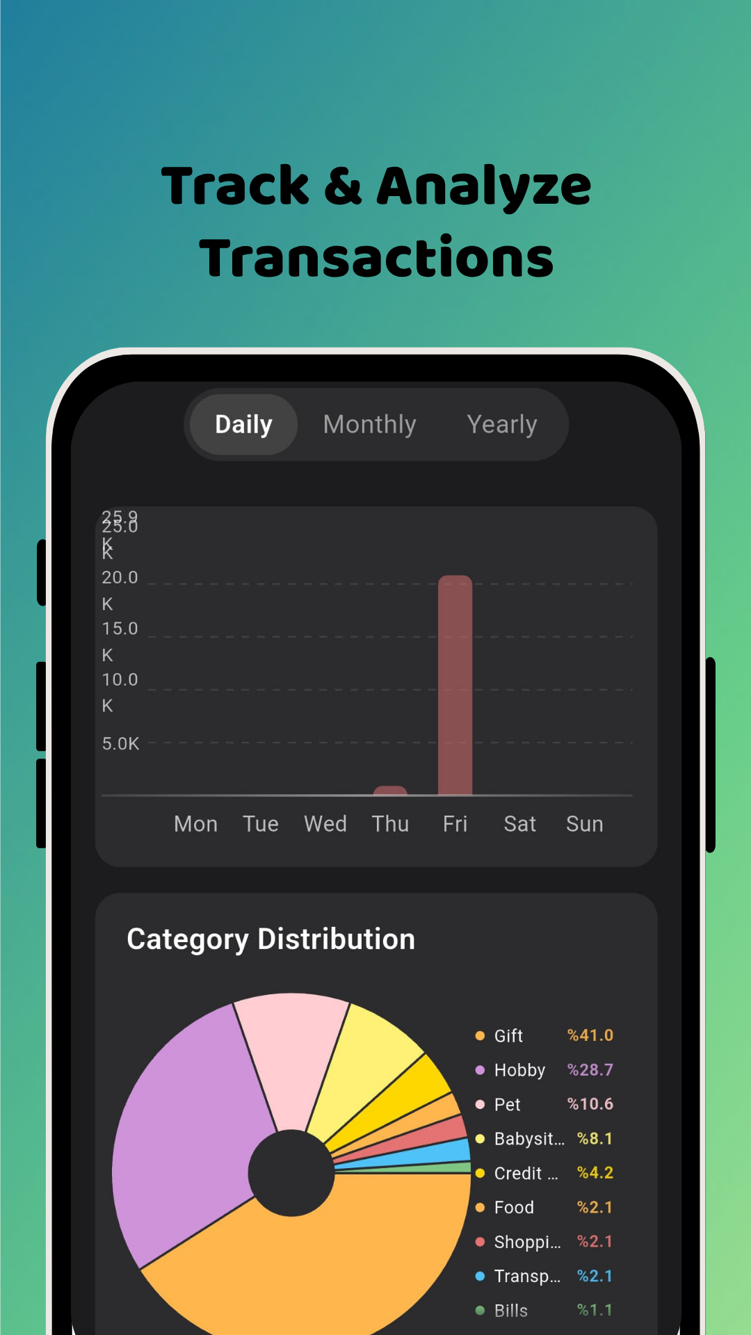 Finance Tracker  gallery image