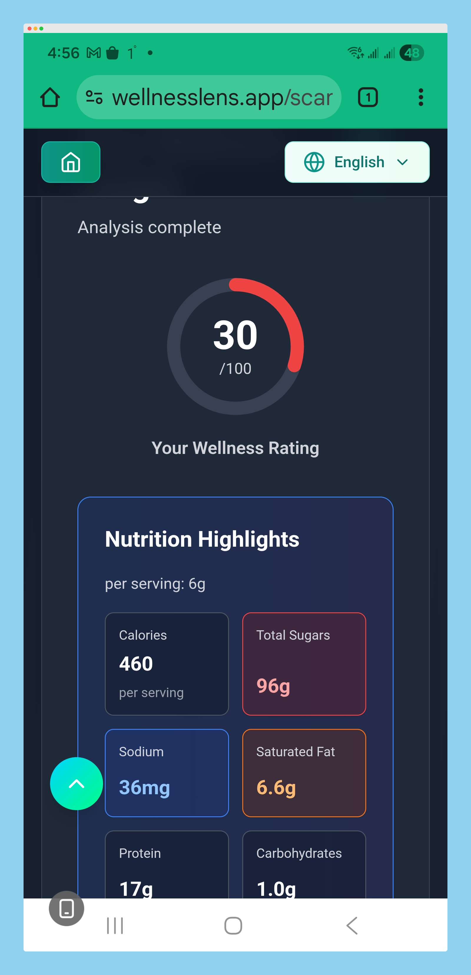 WellnessLens gallery image