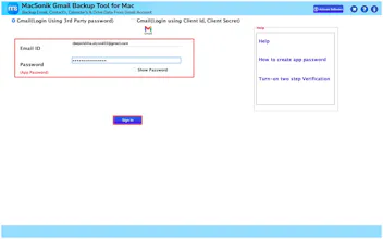 MacSonik Gmail to PDF Converter gallery image