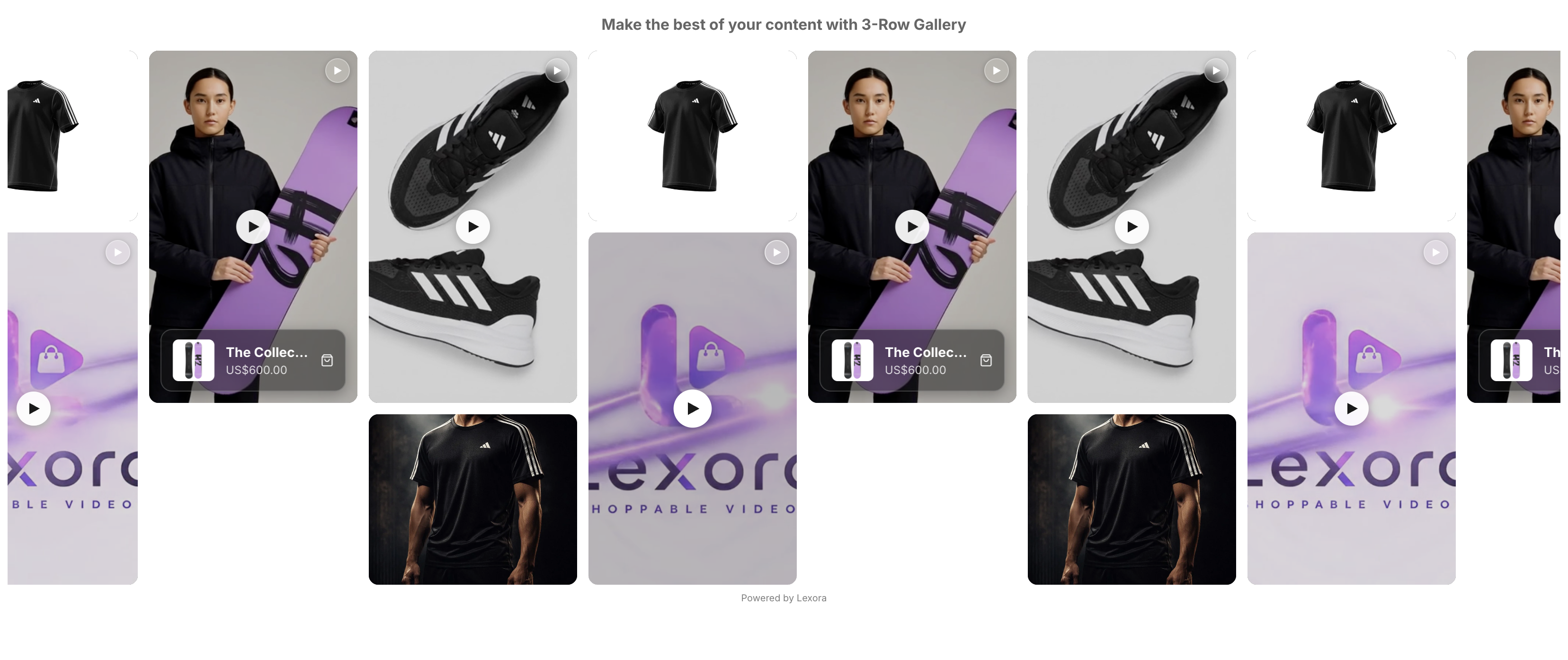 Lexora Shoppable Videos gallery image