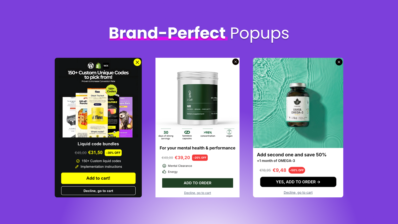 A.I powered poup upsell for Shopify gallery image