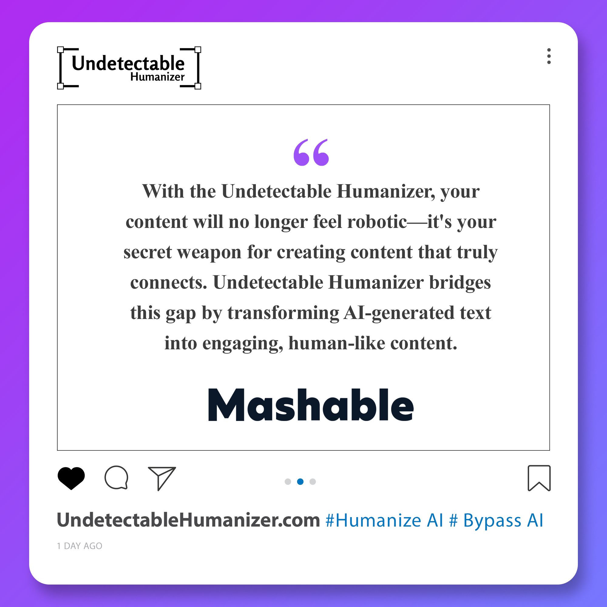 Undetectable AI Humanizer  gallery image