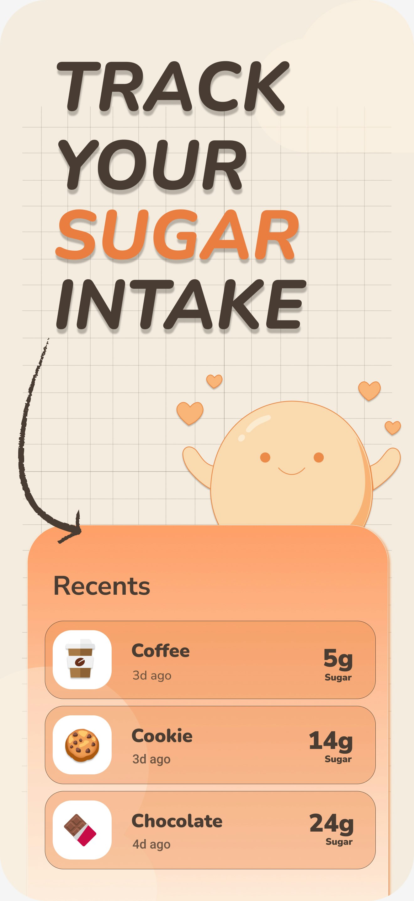 SugarPal: Quit Sugar & Detox - Main product screenshot demonstrating key features and user interface